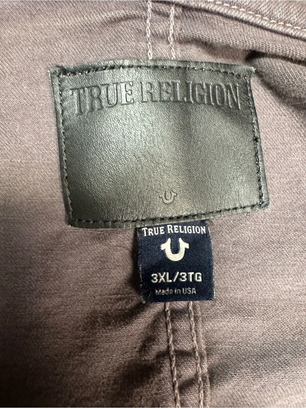True Religion military jacket